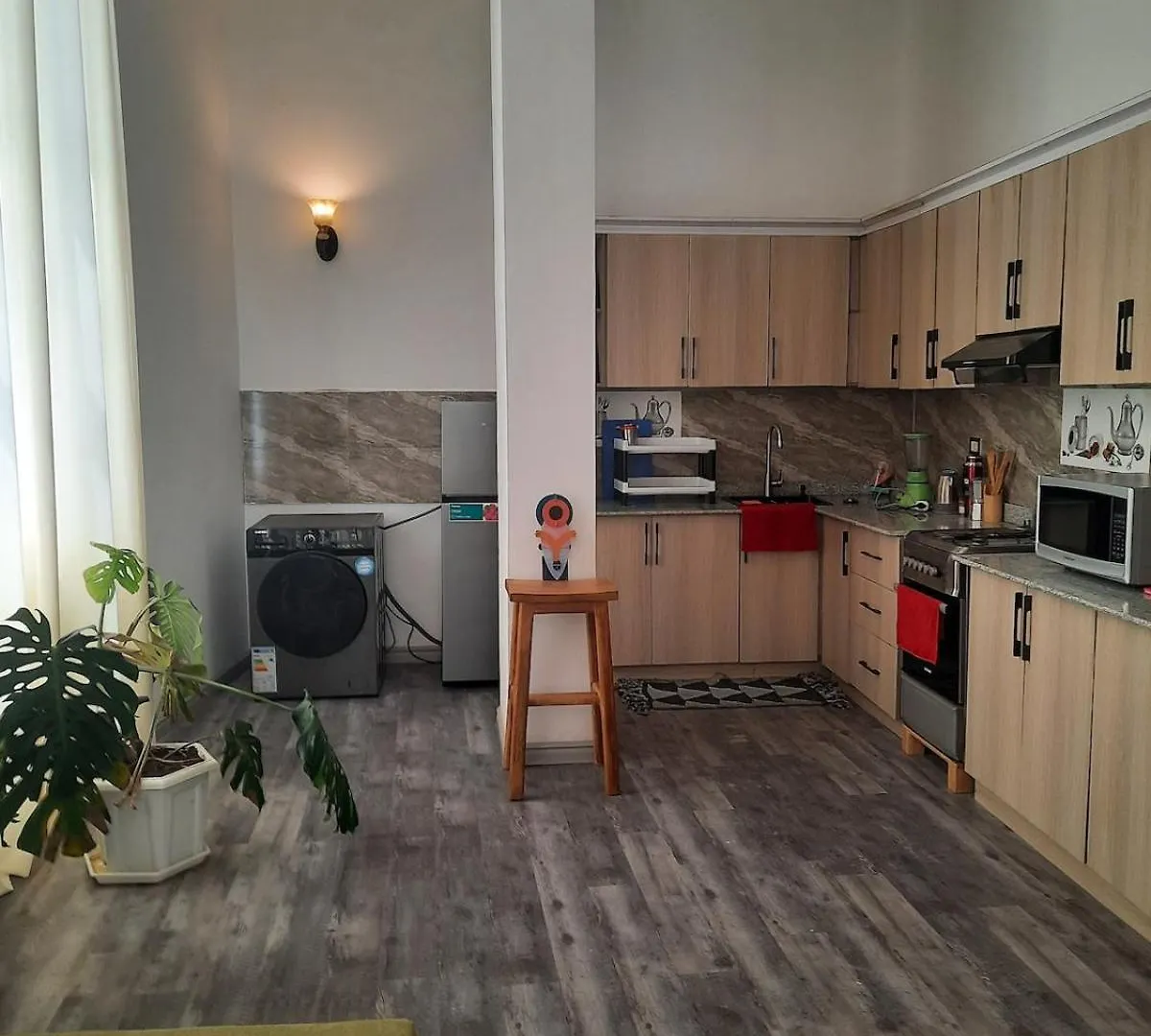 High-Ceiling Retreat With Cozy Modern Touches Apartment Addis Ababa Ethiopia